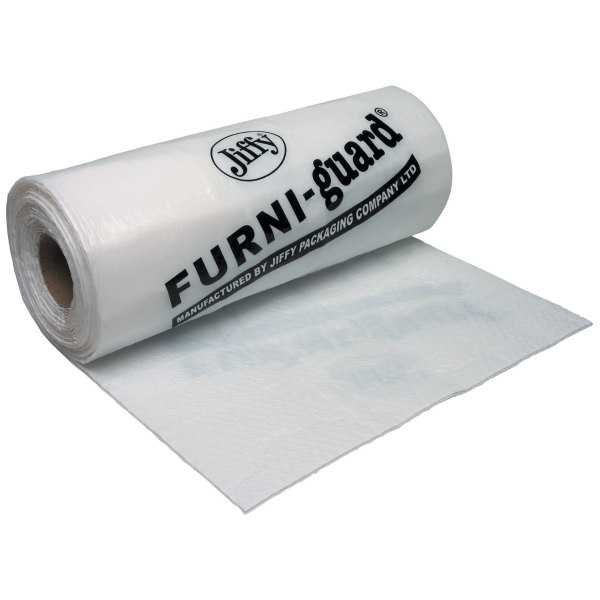 1 x Roll Of Jiffy Furniguard Bubble Foam Laminate 1200mm x 100M